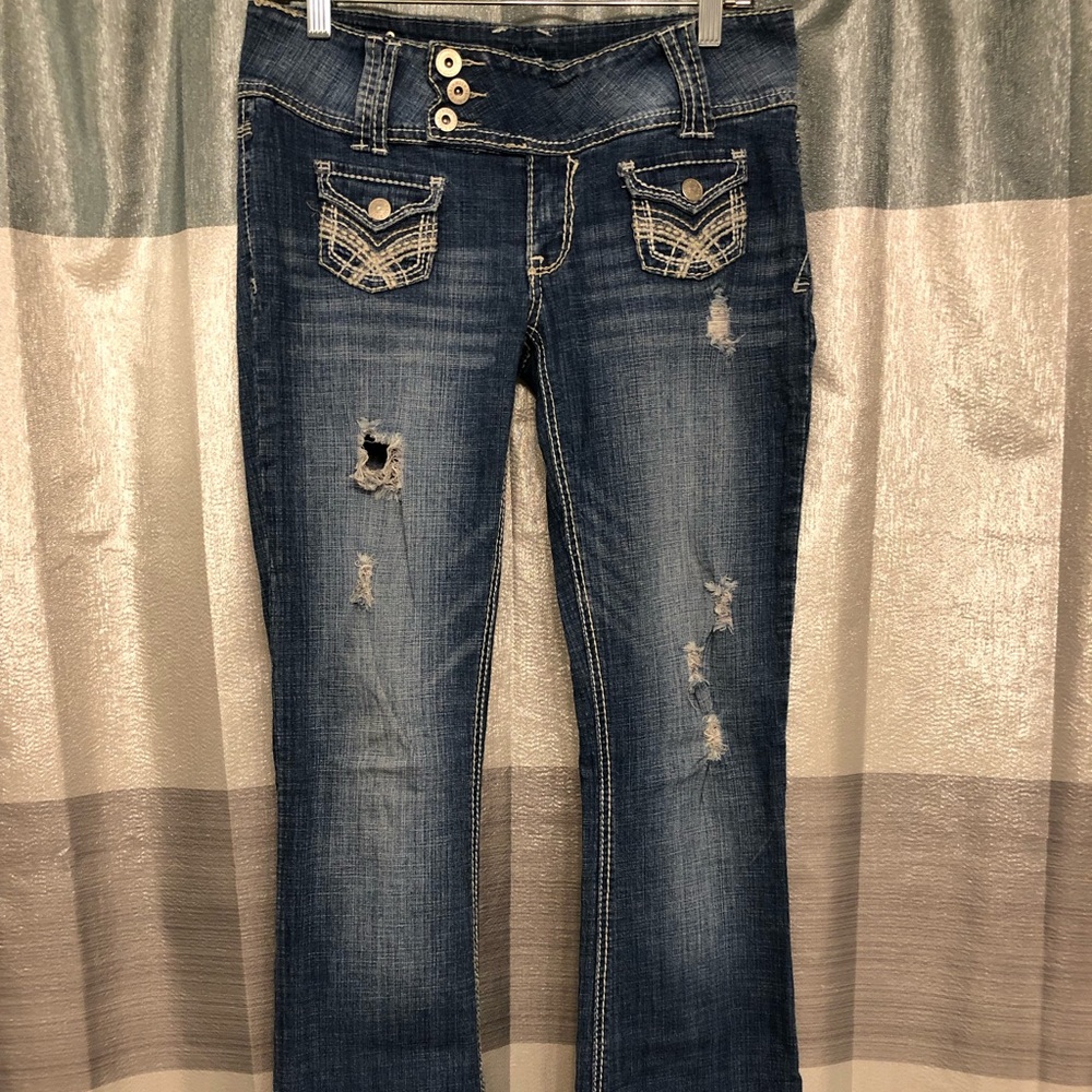Hydraulic blue jeans (juniors)